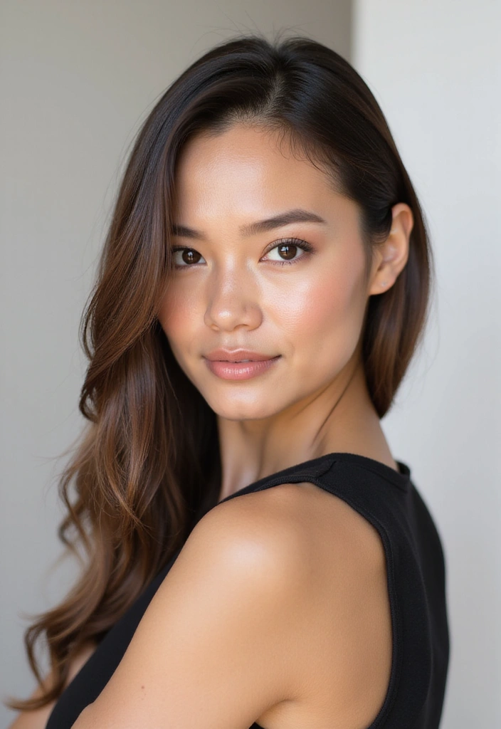 33 Medium Length Hairstyles for Thin Hair That Add Body - 23. Slicked-Back Style