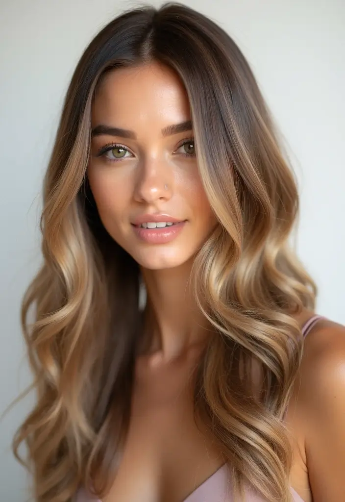 33 Stunning Hair Styles Straight Hair Looks to Try - 2. Classic Straight with a Middle Part