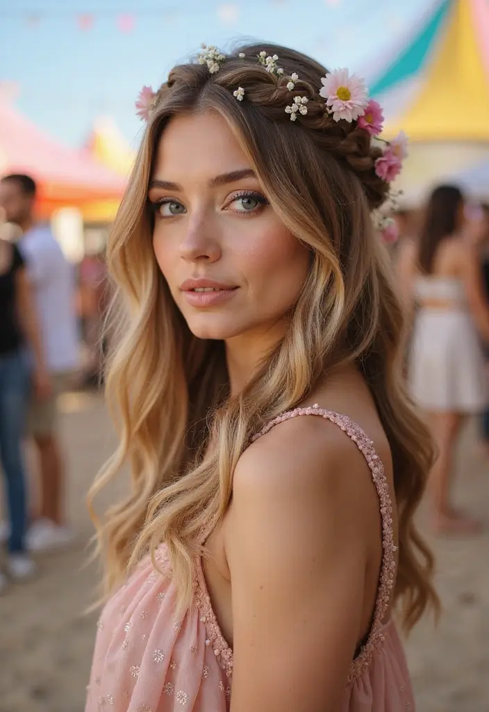33 Stunning Hairstyles Braids Ideas for All Hair Lengths - 1. Crown Braid
