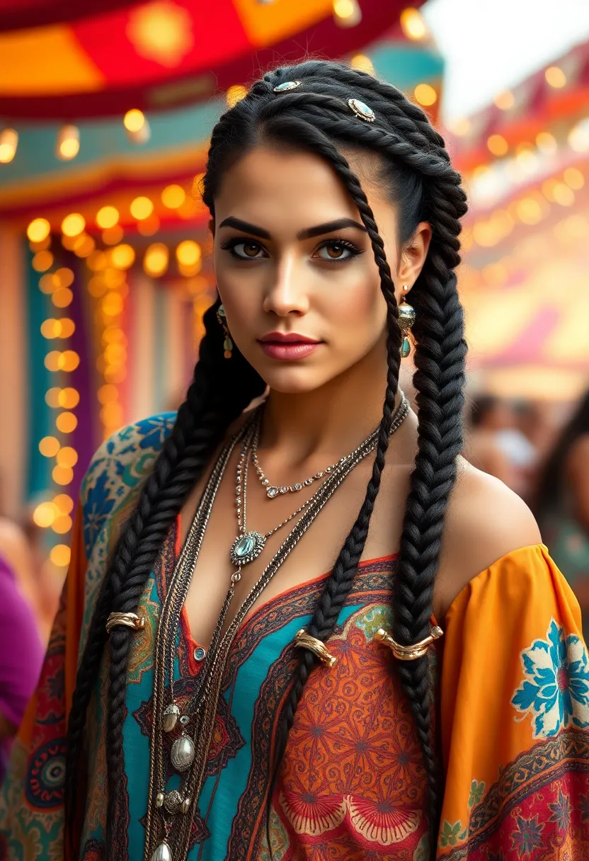 33 Stunning Hairstyles Braids Ideas for All Hair Lengths - 10. Half-Up Braided Hairstyle