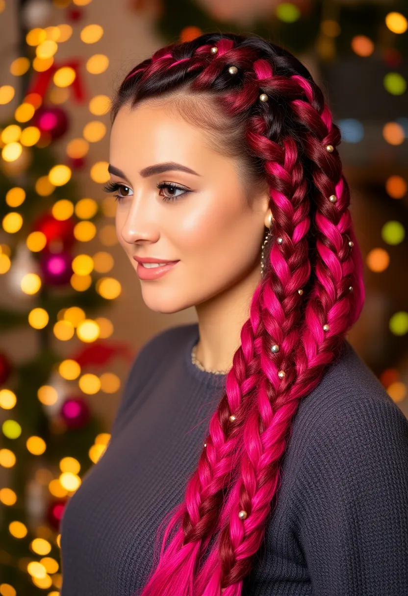 33 Stunning Hairstyles Braids Ideas for All Hair Lengths - 14. Ombre Braids
