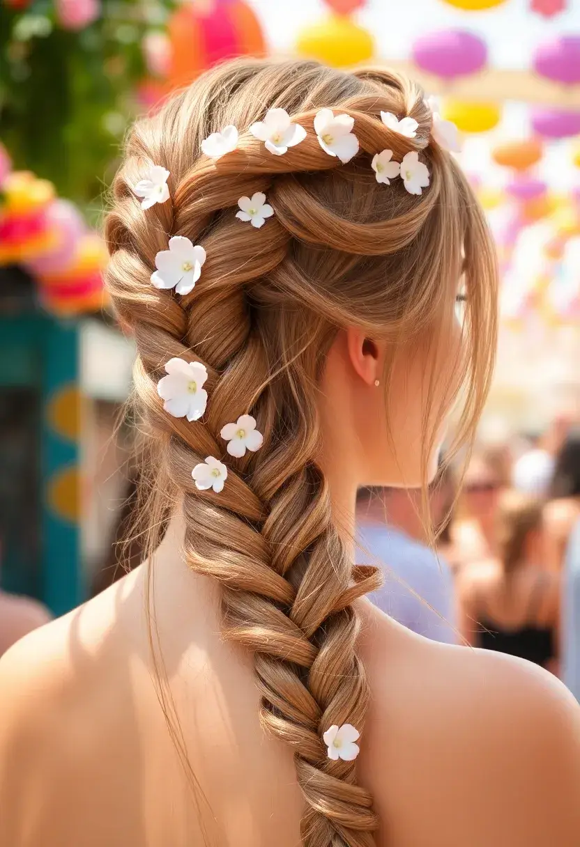 33 Stunning Hairstyles Braids Ideas for All Hair Lengths - 19. Twisted Halo Braid