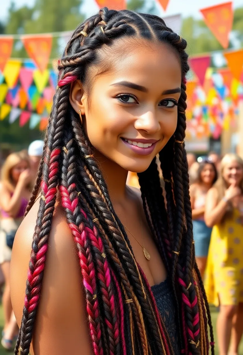 33 Stunning Hairstyles Braids Ideas for All Hair Lengths - 32. Intertwined Braids