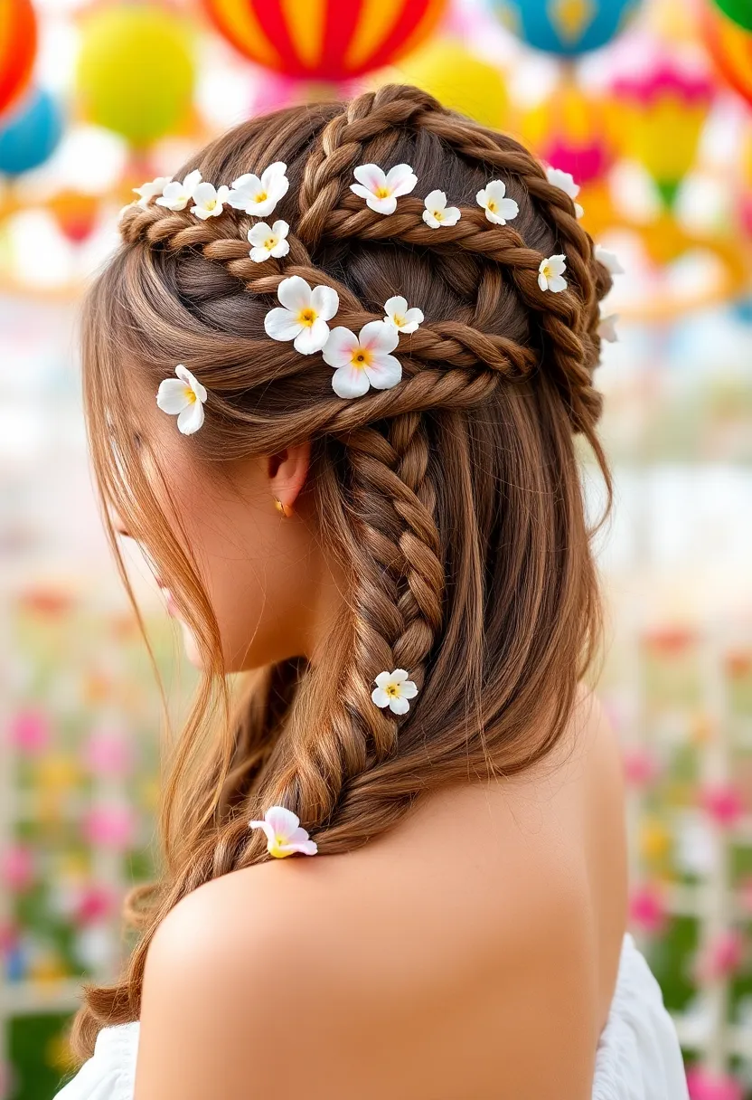 33 Stunning Hairstyles Braids Ideas for All Hair Lengths - 33. Braided and Twisted Crown