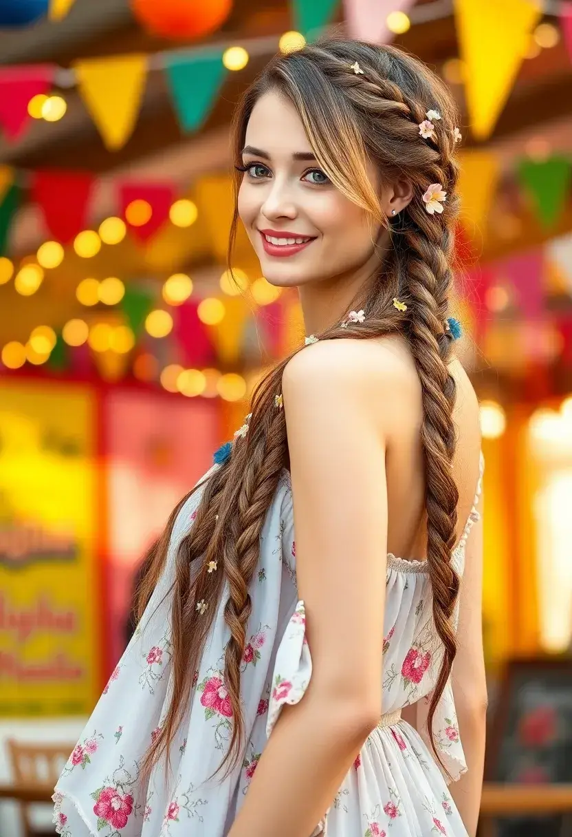 33 Stunning Hairstyles Braids Ideas for All Hair Lengths - 8. Waterfall Braid