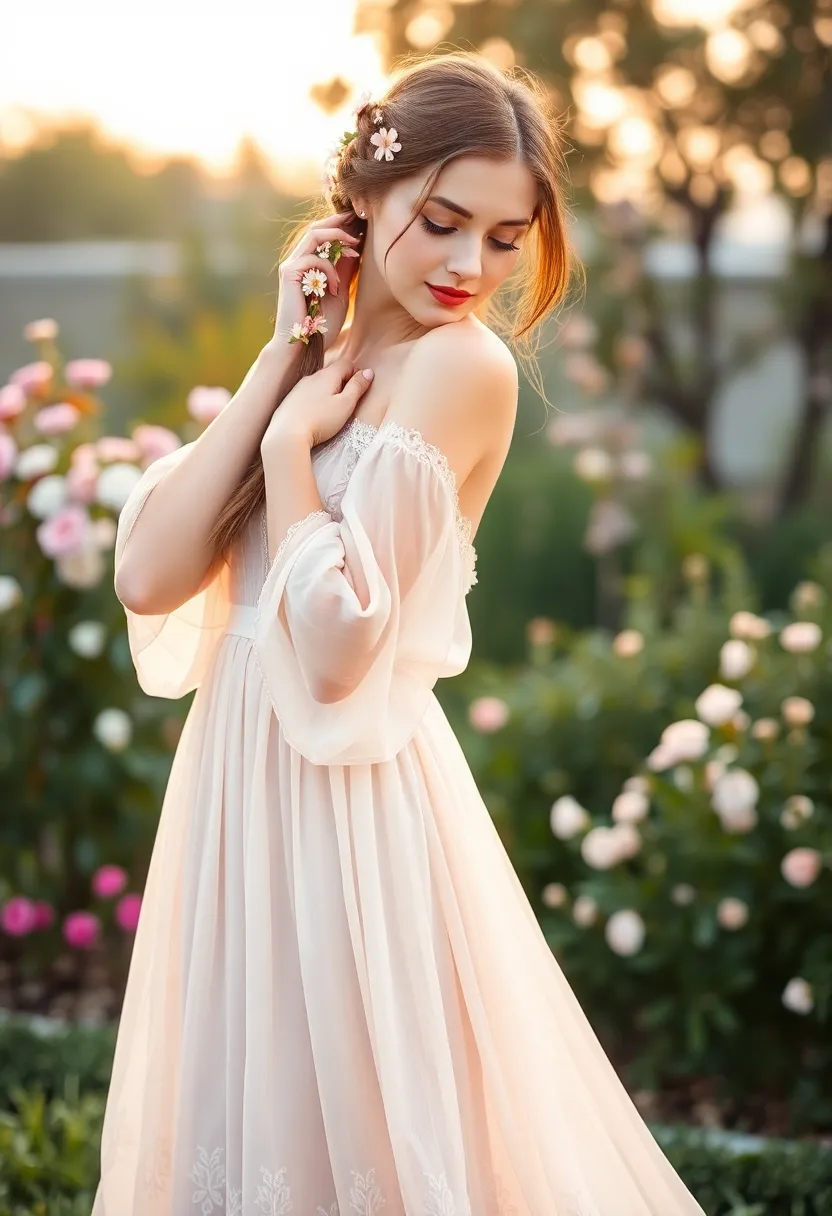 33 Stylish Hairstyles for Medium Length Hair: Bohemian Inspirations - 13. Romantic Loose Braid