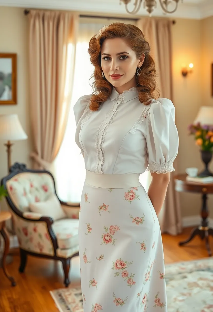 33 Stylish Hairstyles for Medium Length Hair: Bohemian Inspirations - 9. Vintage-Inspired Pin Curls