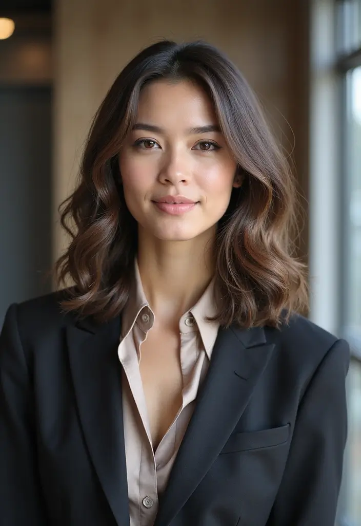 33 Wavy Bob Haircuts for Women That Are Chic - 21. Smooth Wavy Bob