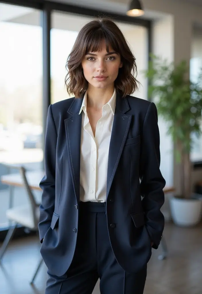 33 Wavy Bob Haircuts for Women That Are Chic - 8. Blunt Wavy Bob
