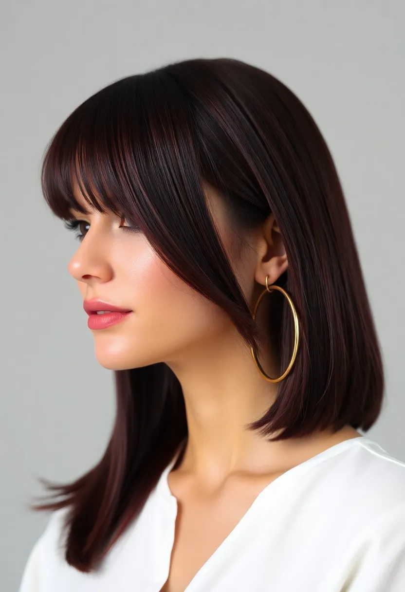 34 Short Bob Hairstyles That Will Make You Stand Out - 23. Burgundy Bob
