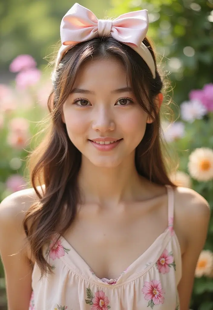 35 Hair Styles with Bow Accents to Try - 2. Playful Half-Up Bow