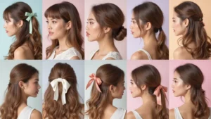 35 Hair Styles with Bow Accents to Try