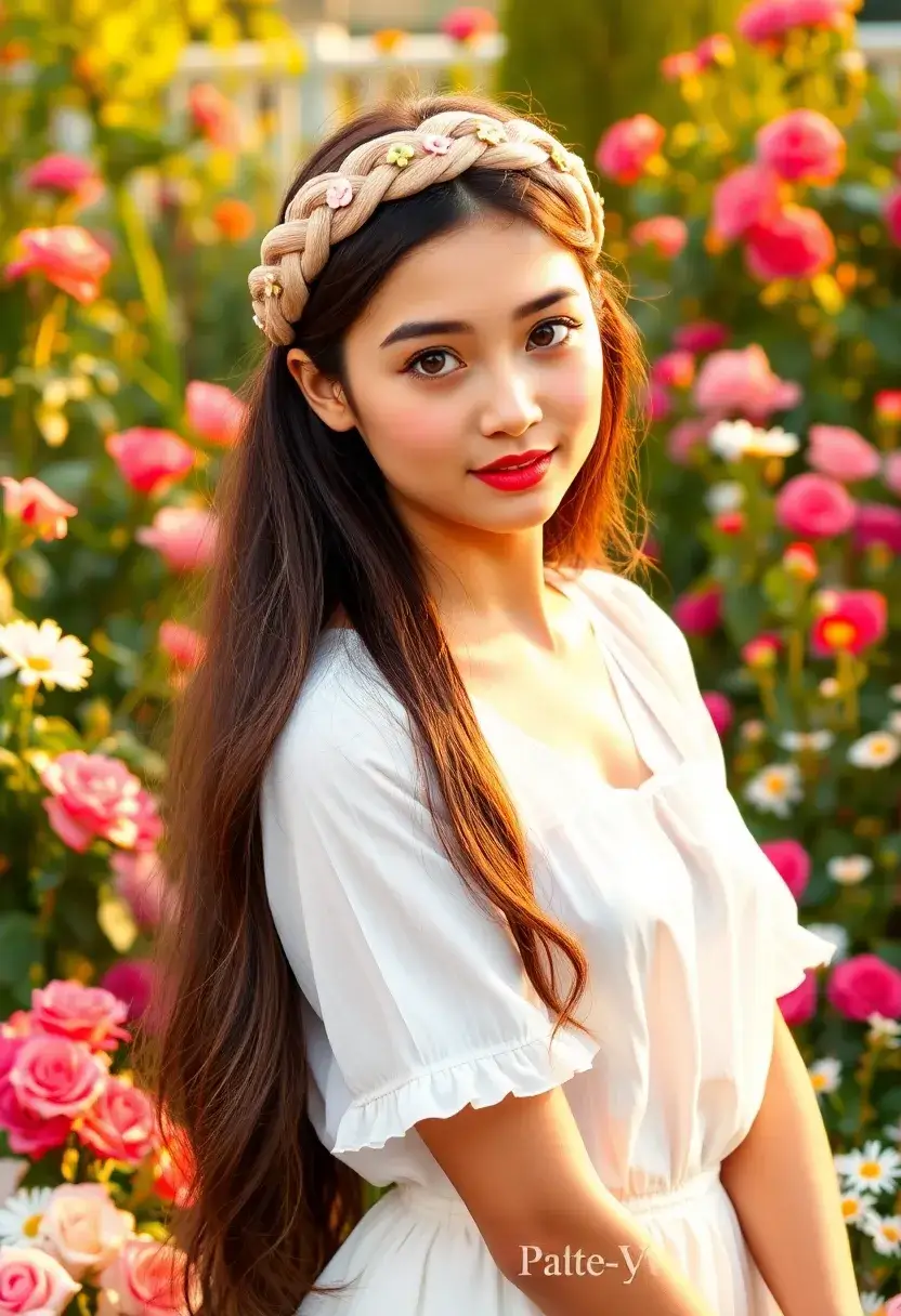 35 Hair Styles with Braids That Are Stunning - 19. Braided Hairband