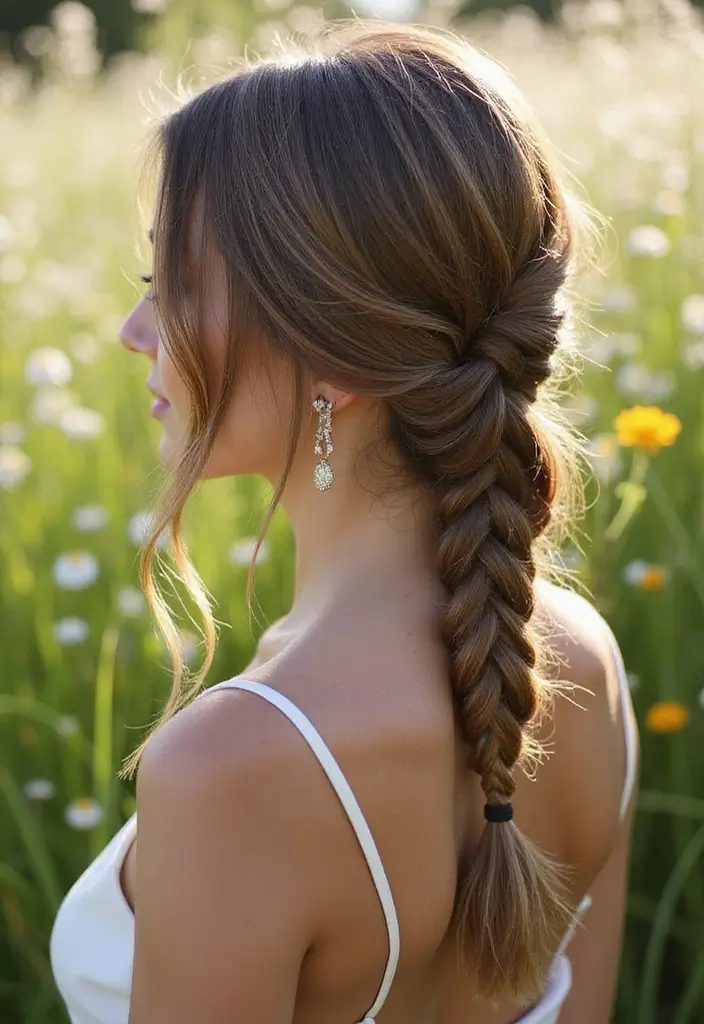 35 Hair Styles with Braids That Are Stunning - 2. Fishtail Braid