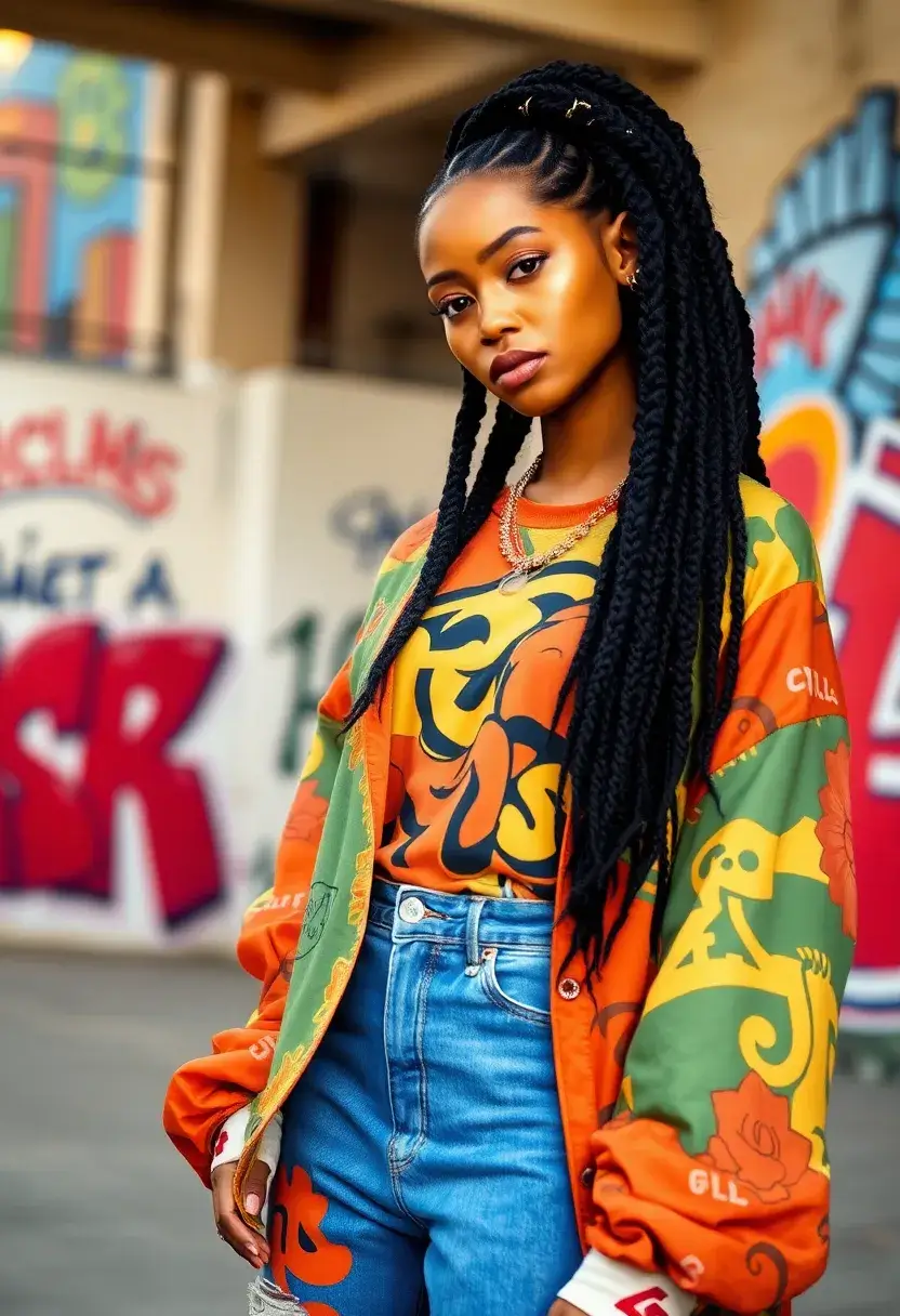 35 Hair Styles with Braids That Are Stunning - 27. Chunky Braids