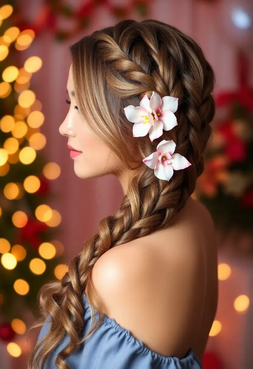 35 Hair Styles with Braids That Are Stunning - 31. Intertwined Braids