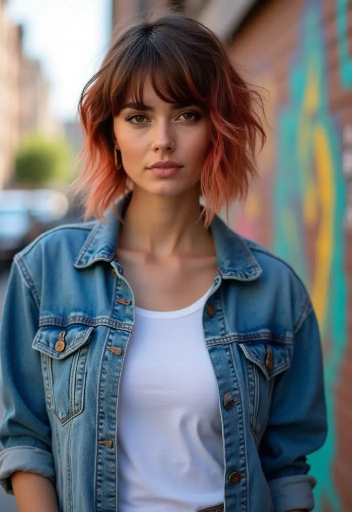 35 Haircut Ideas for Medium Hair to Try This Year - 2. Textured Shag