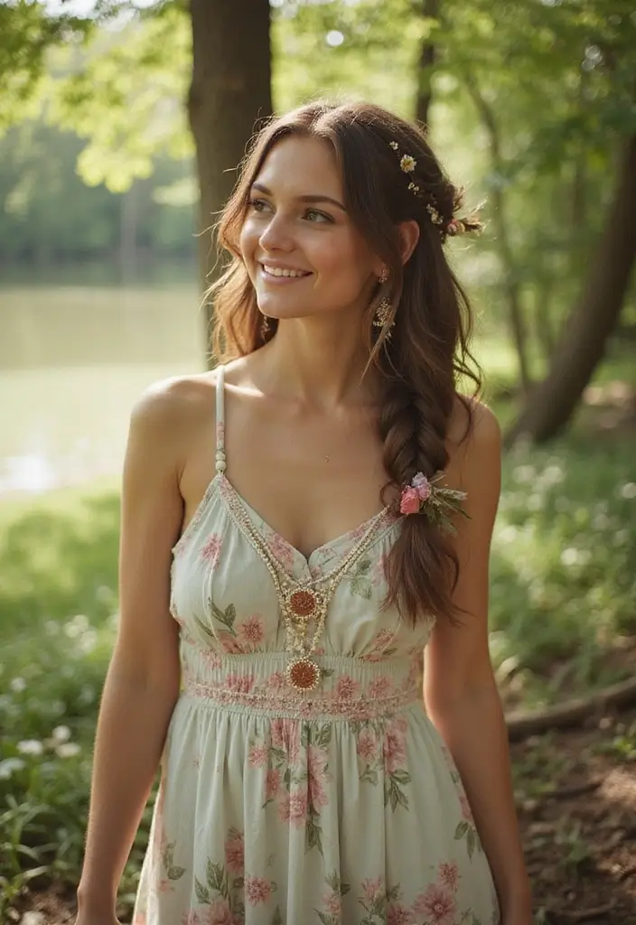 35 Haircut Ideas for Medium Hair to Try This Year - 23. Boho Braid