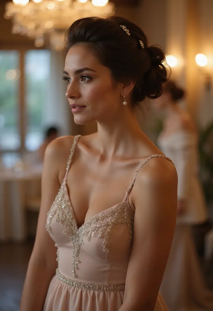 35 Haircut Ideas for Medium Hair to Try This Year - 35. The Elegant Updo