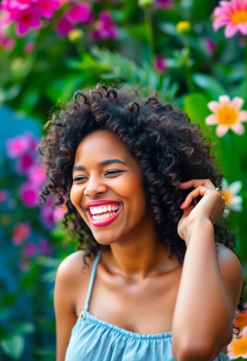 35 Haircut Medium Length Ideas for a Fresh Look - 11. Natural Curls