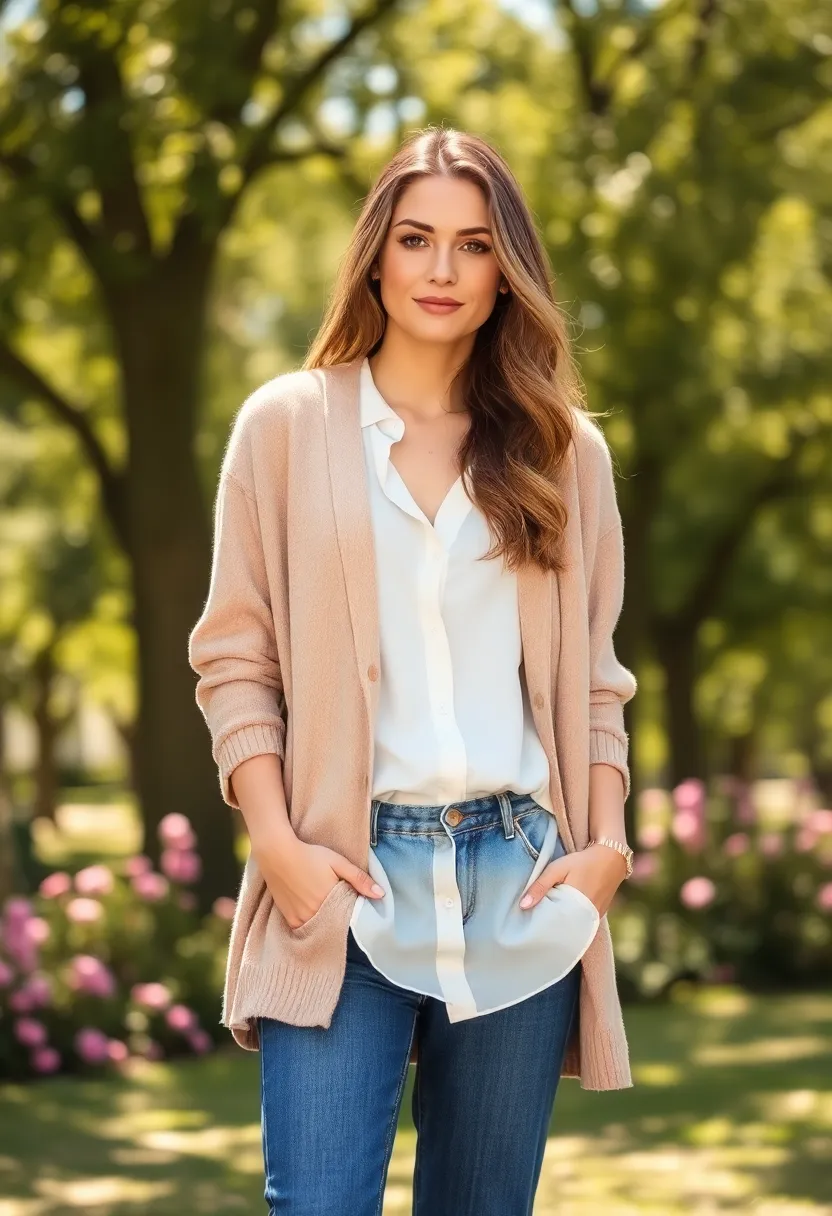 35 Haircut Medium Length Ideas for a Fresh Look - 22. Blended Layers