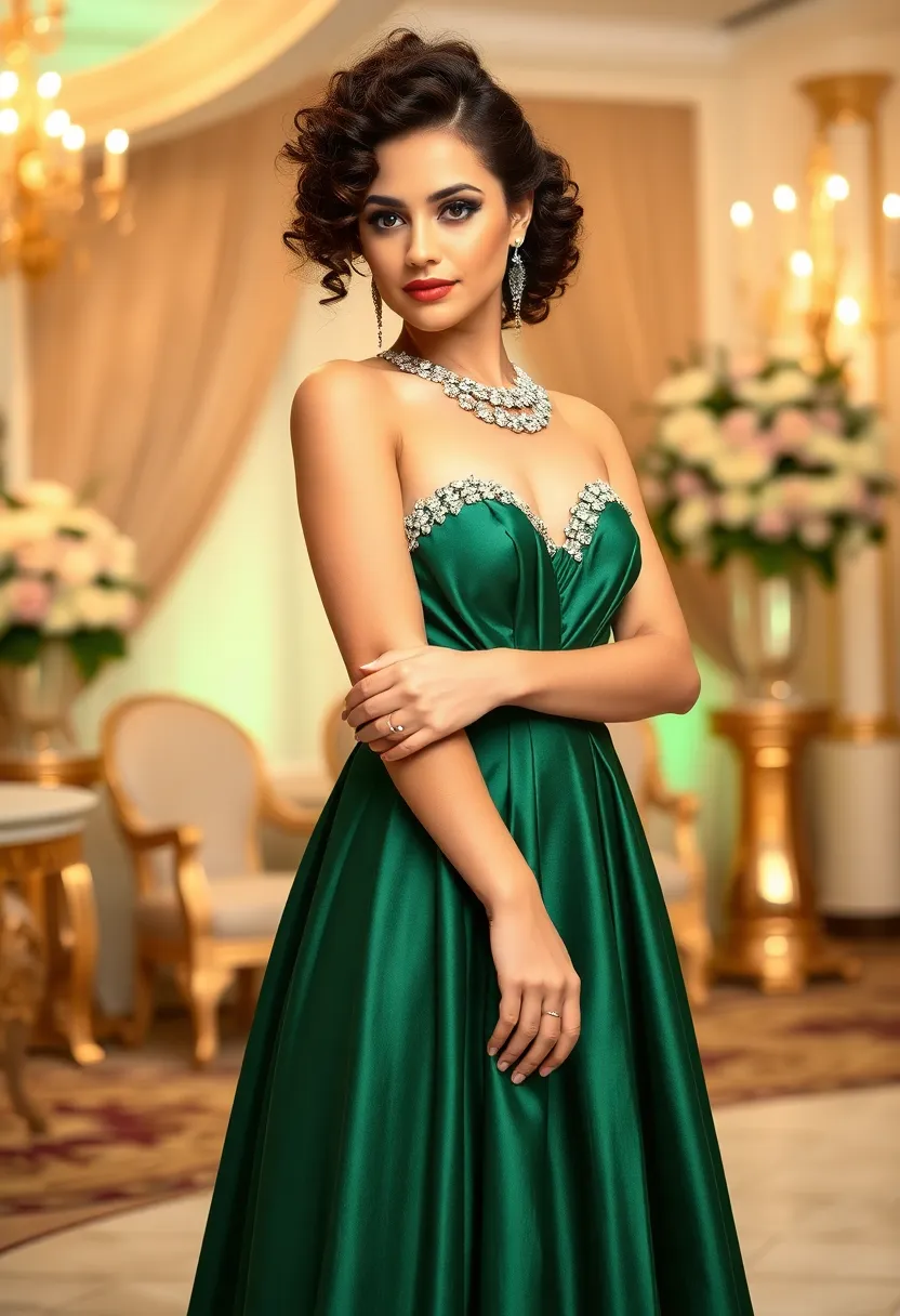 35 Haircut Medium Length Ideas for a Fresh Look - 29. Curly Updos