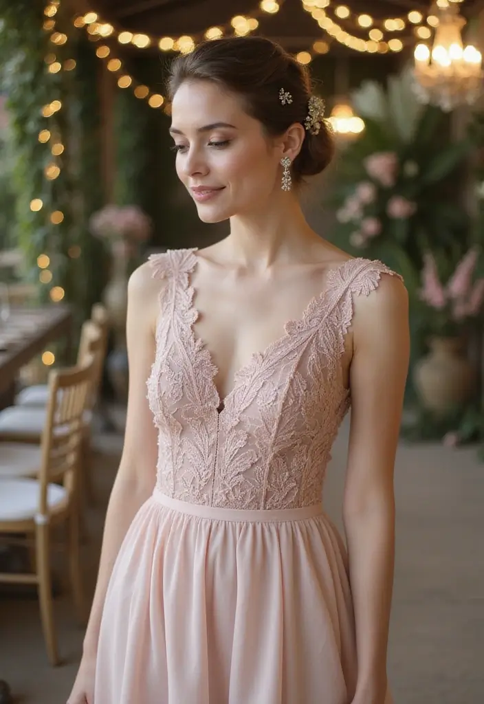 35 Haircut Medium Length Looks That Are Effortless - 28. Soft Updo