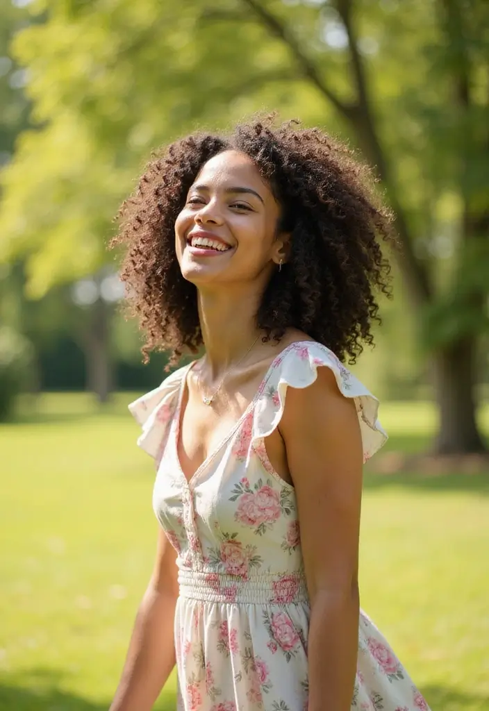 35 Haircut Medium Length Looks That Are Effortless - 5. Curly Medium Length