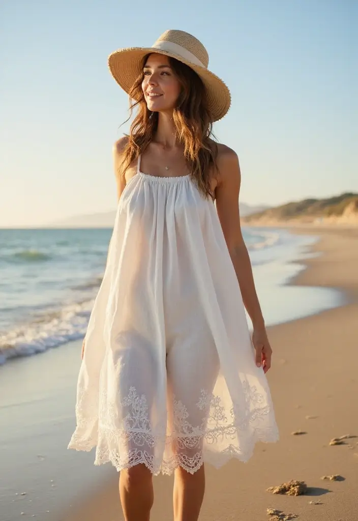 35 Haircut Medium Length Looks That Are Effortless - 8. Beachy Vibes