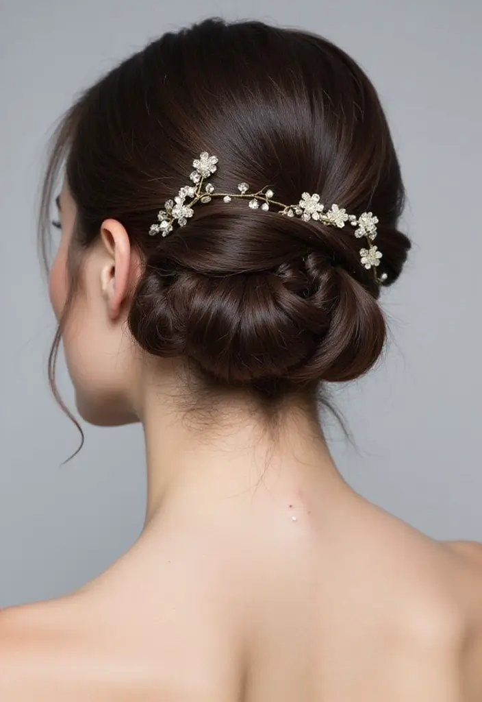 35 Hairstyles for Thin Hair Long That Look Fabulous - 15. Elegant French Twist