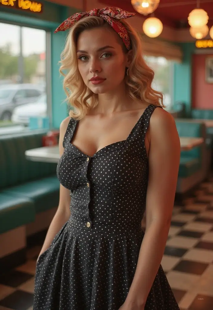 35 Hairstyles for Thin Hair Long That Look Fabulous - 20. Vintage Pin-Up Style