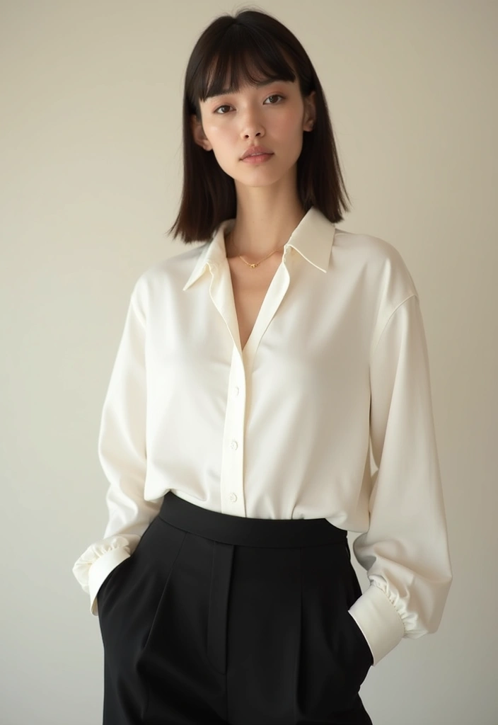 35 Hairstyles for Thin Hair Long That Look Fabulous - 23. Simple Straight Style