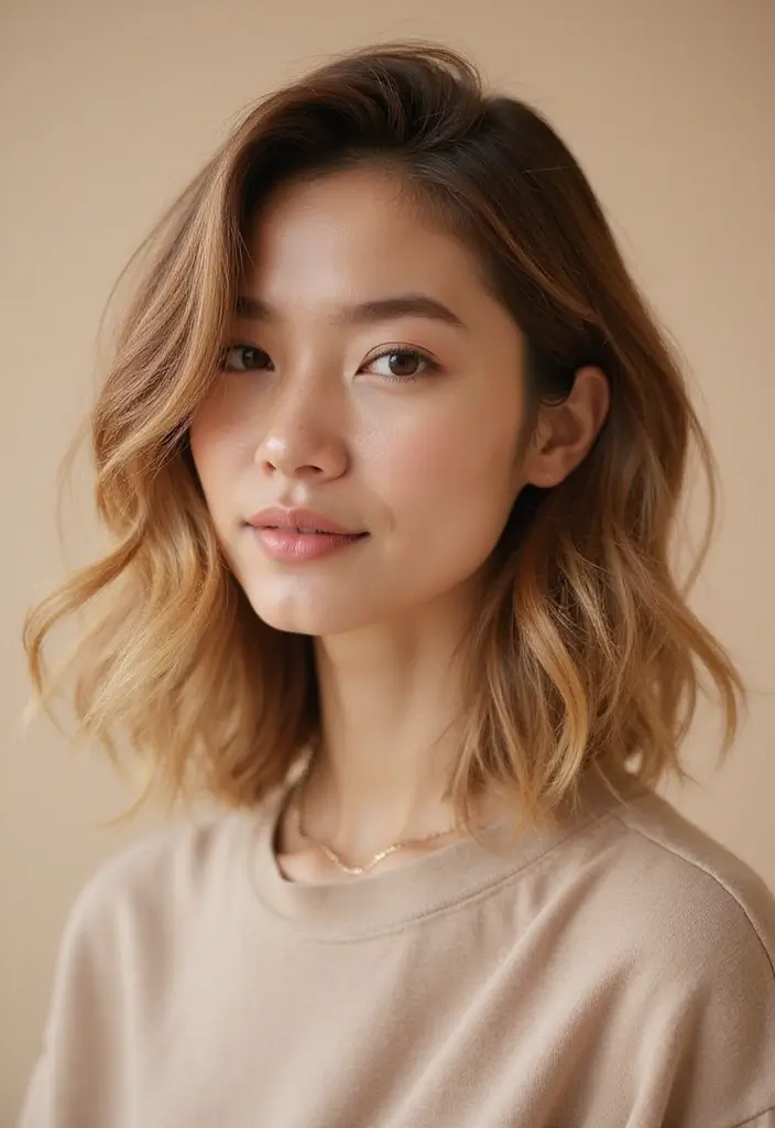 35 Hairstyles for Thin Hair Long That Look Fabulous - 26. Textured Lob