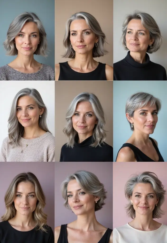 35 Youthful Gray Hairstyles for Over 50 That Inspire - Conclusion