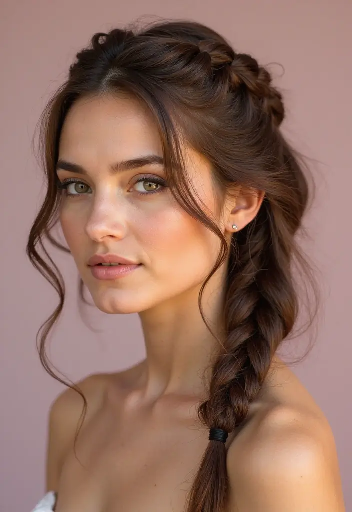 40 Stunning Hairstyles for Long Hair Inspiration: Braided Beauties - 30. Braid with Under Braiding