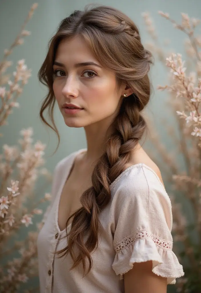 40 Stunning Hairstyles for Long Hair Inspiration: Braided Beauties - 5. Waterfall Braid