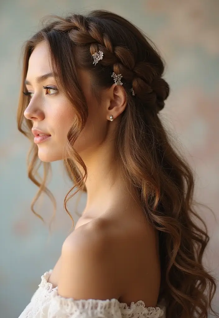 40 Stunning Hairstyles for Long Hair Inspiration: Braided Beauties - 7. Lace Braid