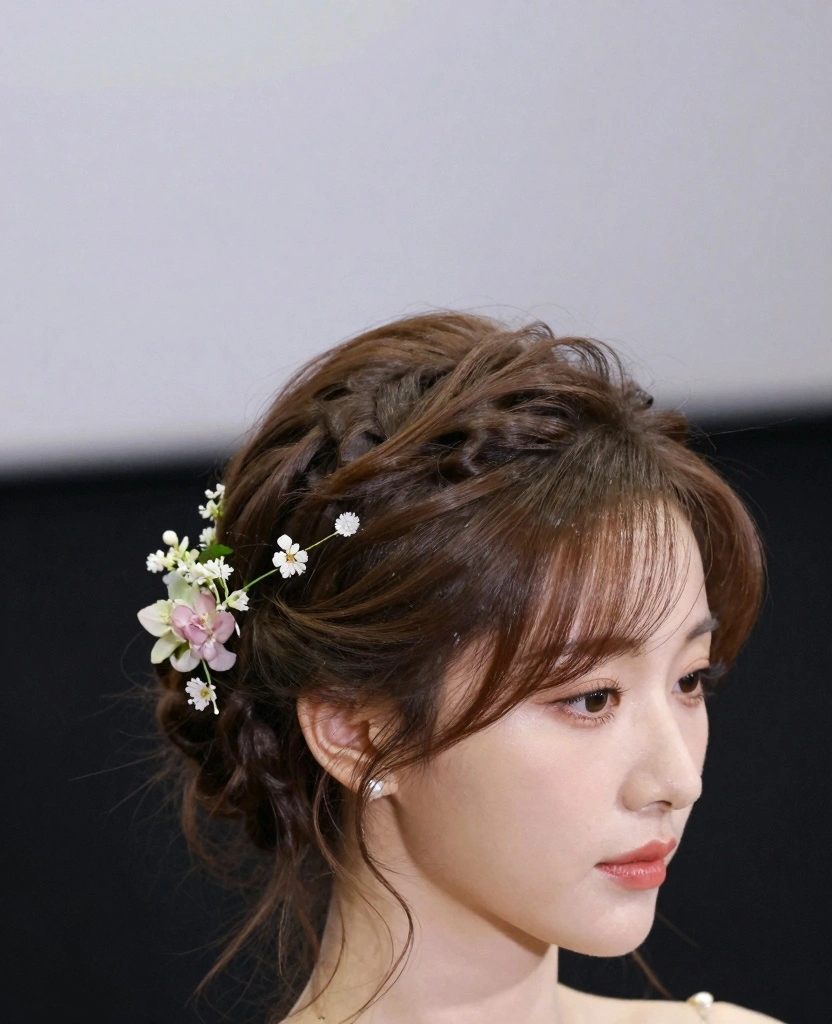 13 Butterfly Haircut Ideas for Long Straight Hair - 12. Elegant Butterfly Updo 1