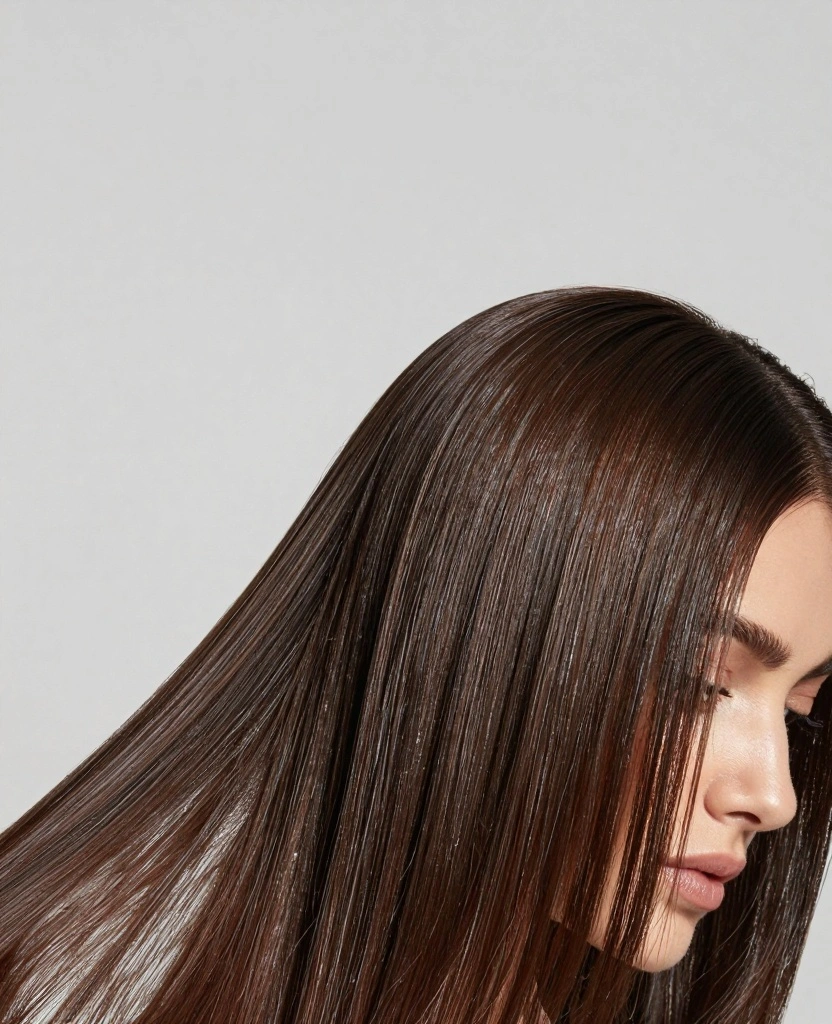 14 Haircuts for Long Hair Oval Face (Indian Style Inspiration) - 2. Sleek and Straight 1