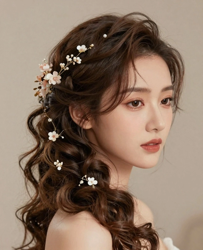 15 V-Shaped Haircut With Layers for Long Hair - Face Framing Ideas - 7. Romantic V-Layers for Special Occasions 1