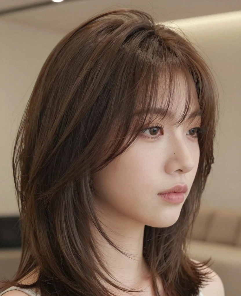 16 Simple Haircuts for Long Straight Hair - 5. Face-Framing Layers 1