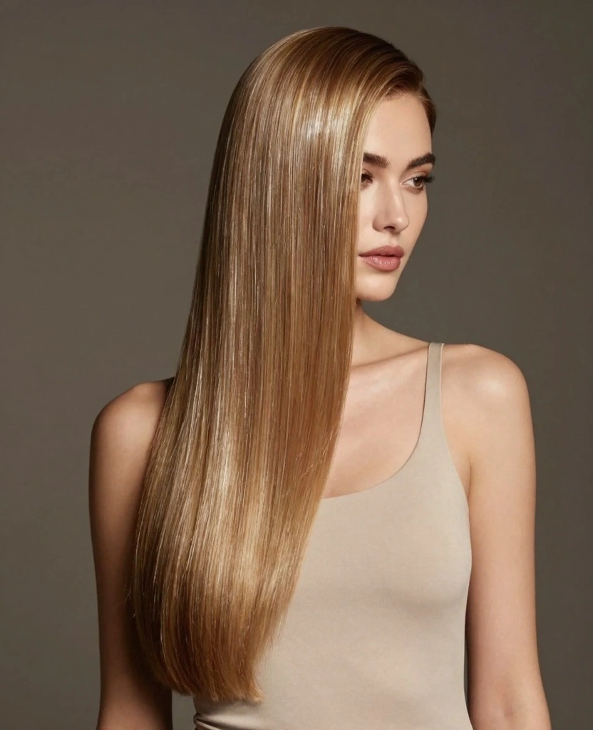 18 Easy & Simple Haircuts for Long Straight Hair - 18. The Classic Straight Look 1