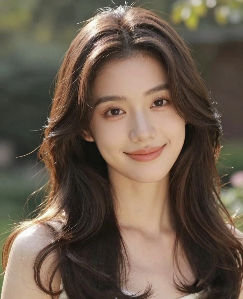 19 Layer Haircuts for Long Hair Round Face That Slim Your Look - 1. Soft Layered Waves 1