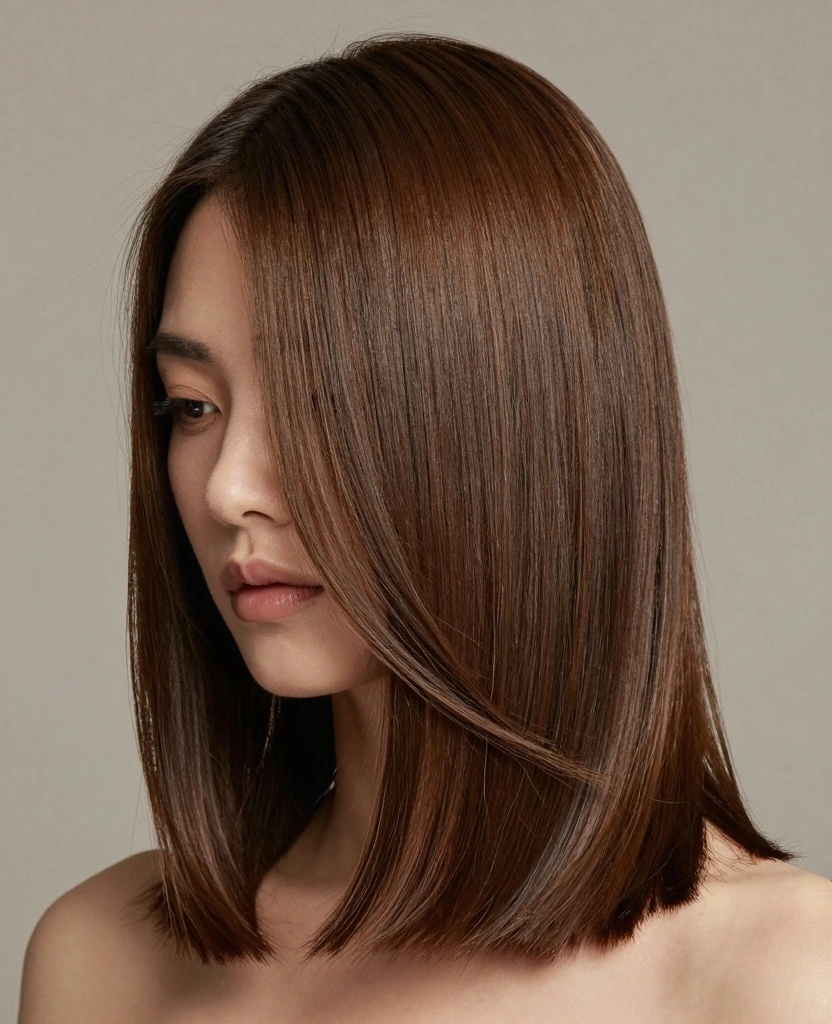 19 Layer Haircuts for Long Hair Round Face You’ll Love - 3. V-Cut Layers 1