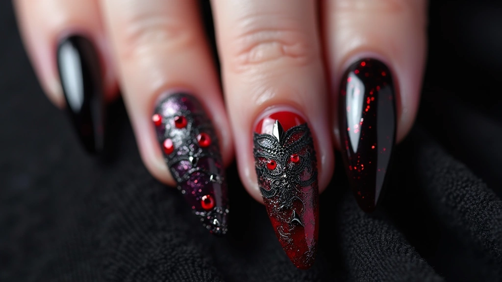 35 Edgy Coffin Nail Ideas for Dramatic Head-Turning Flair - The Nail Hair Diary