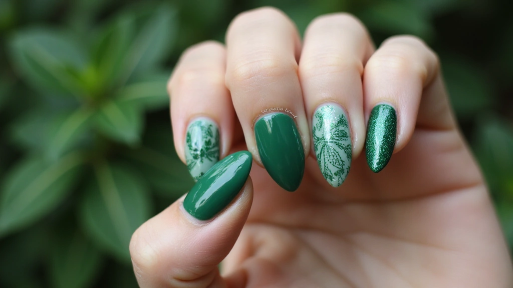 35 Fresh Green Nail Ideas for Nature-Inspired Eco-Chic Glow - The Nail Hair Diary