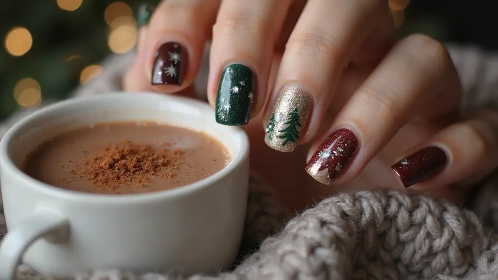 50 Winter Nail Ideas for 2025's Cozy - The Nail Hair Diary