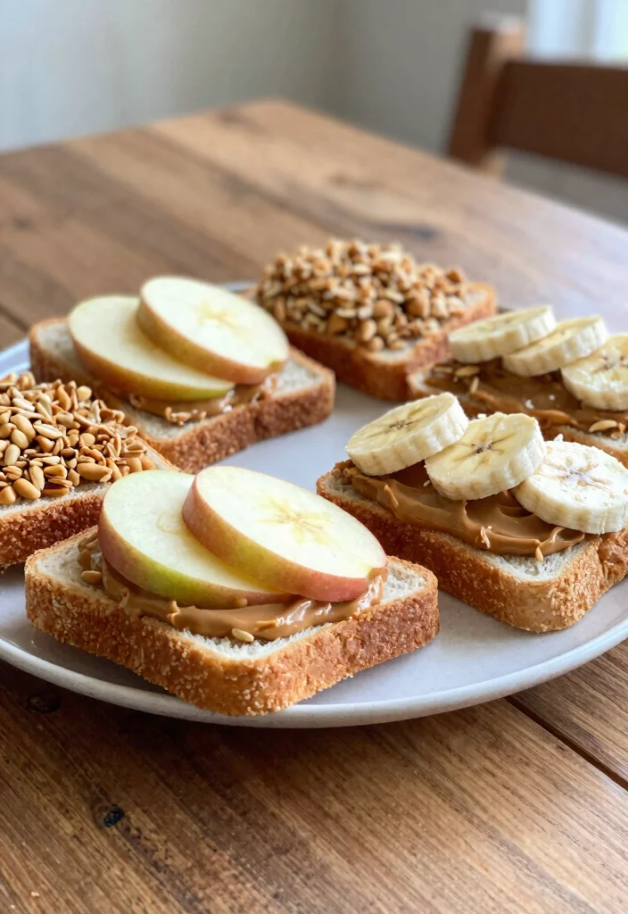 16 Baby Shower Brunch Food Ideas Guests Will Love - 14. Apple and Peanut Butter Sandwiches 1