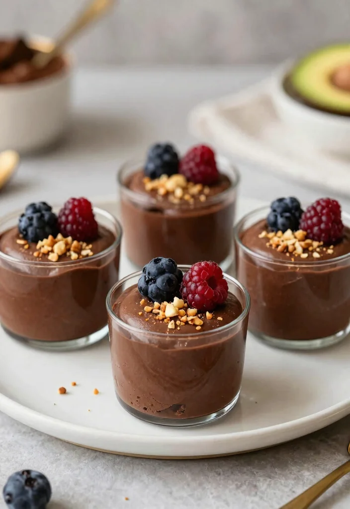 16 Baby Shower Brunch Food Ideas Guests Will Love - 16. Chocolate Avocado Mousse 1