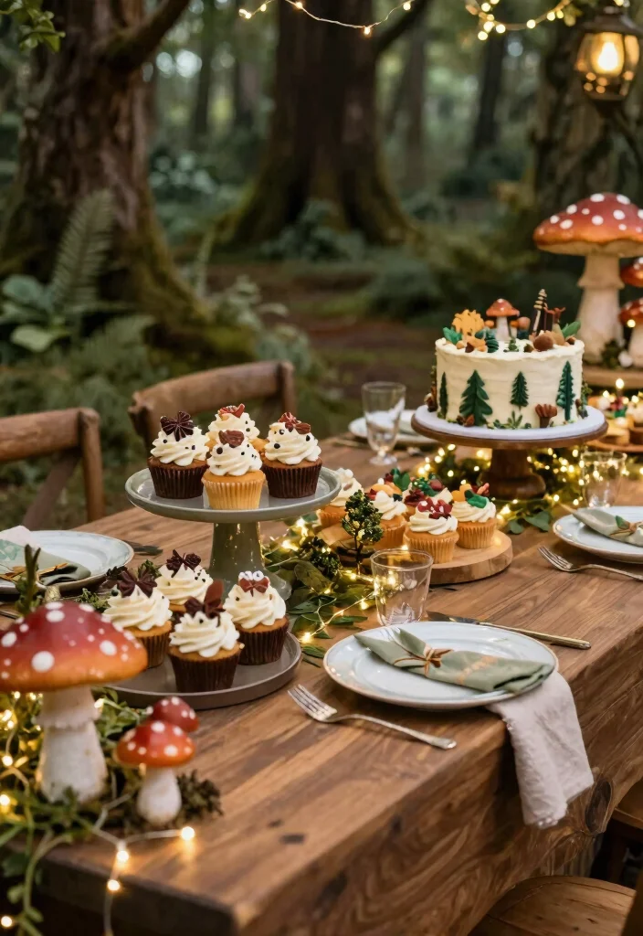 16 Birthday Brunch Decoration Ideas for a Memorable Party - 15. Enchanted Forest 1